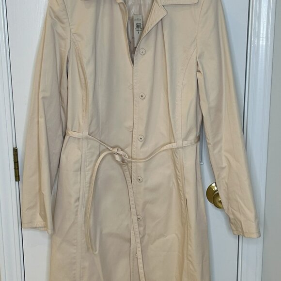 Ann Taylor Tan Trench Coat - Picture 1 of 9